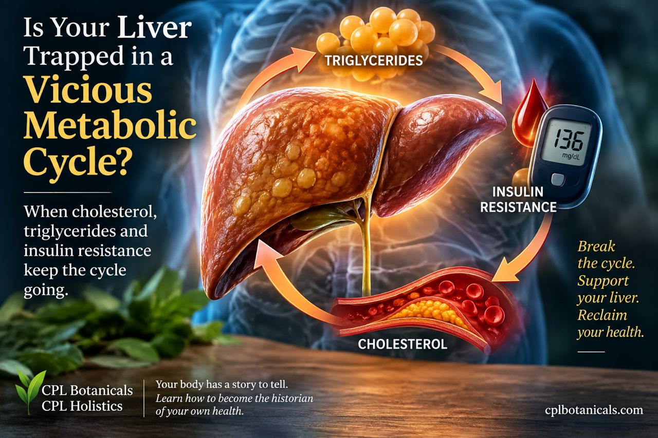 Liver cholesterol and triglycerides connection to insulin resistance and metabolic health